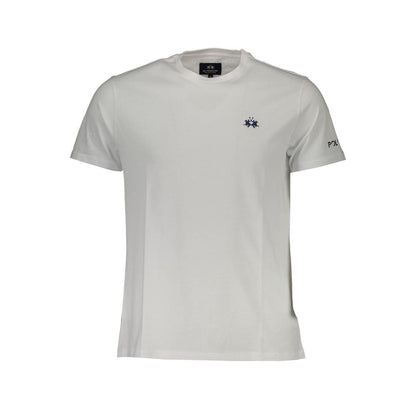 La Martina White Cotton Men's T-Shirt
