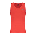 Norway 1963 Red Cotton Men Tank Top