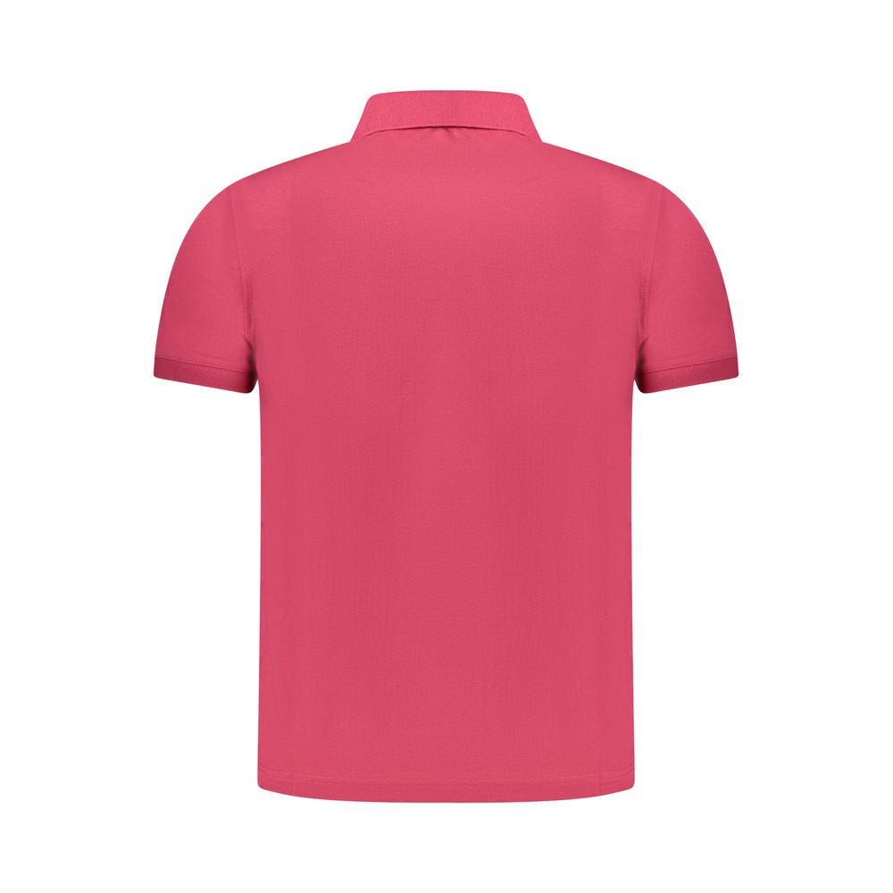 K-WAY Pink Cotton Polo Shirt