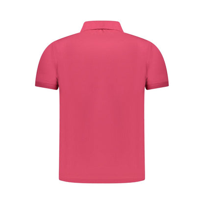 K-WAY Pink Cotton Polo Shirt