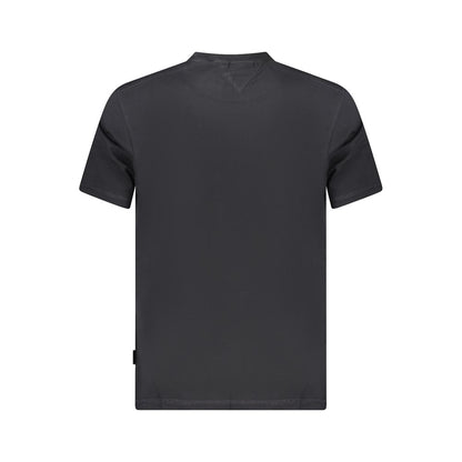 Napapijri Black Cotton Men T-Shirt