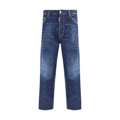 Dsquared² Blue Cotton Skinny Jeans