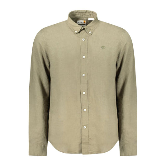 Timberland Verde Linen Men Shirt