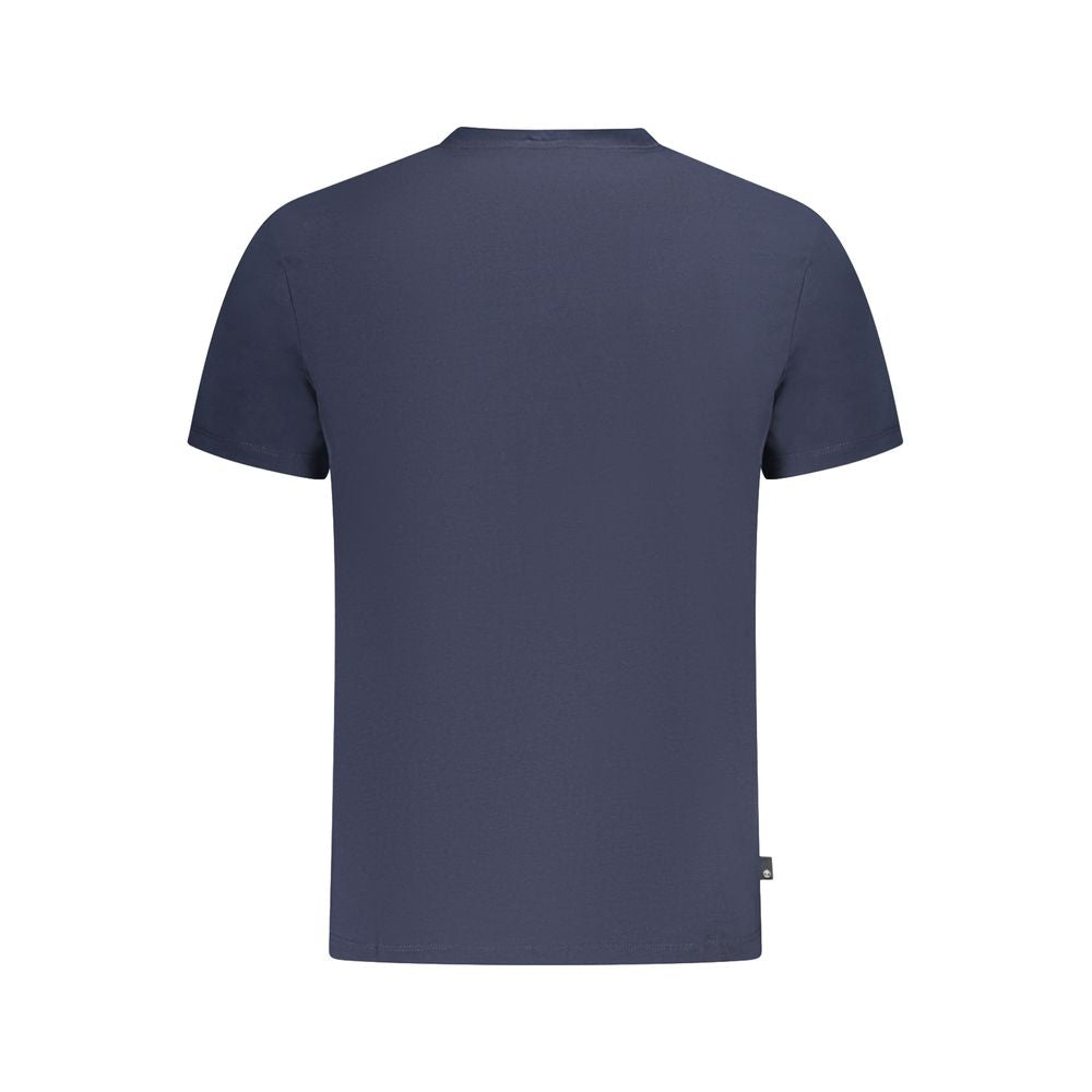 Timberland Blue Cotton Men T-Shirt