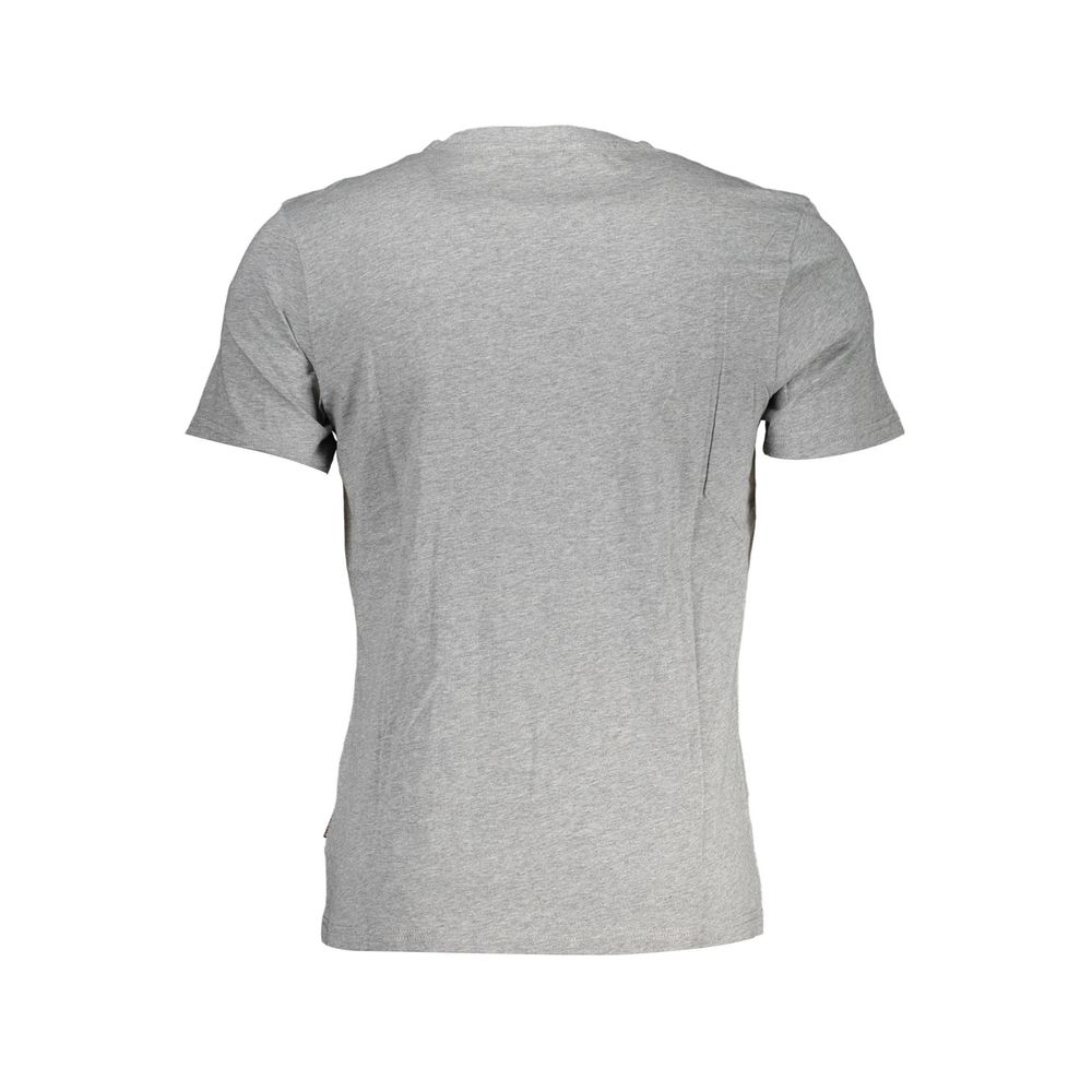 Napapijri Grigio Cotton Mens T-Shirt