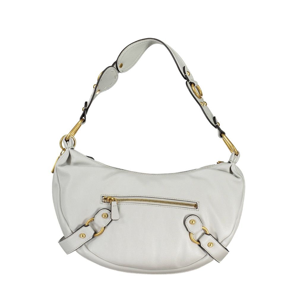 Guess Jeans Brown Polyethylene Women Handbag featuring sleek design with gold accents, ideal accessory for modern women.