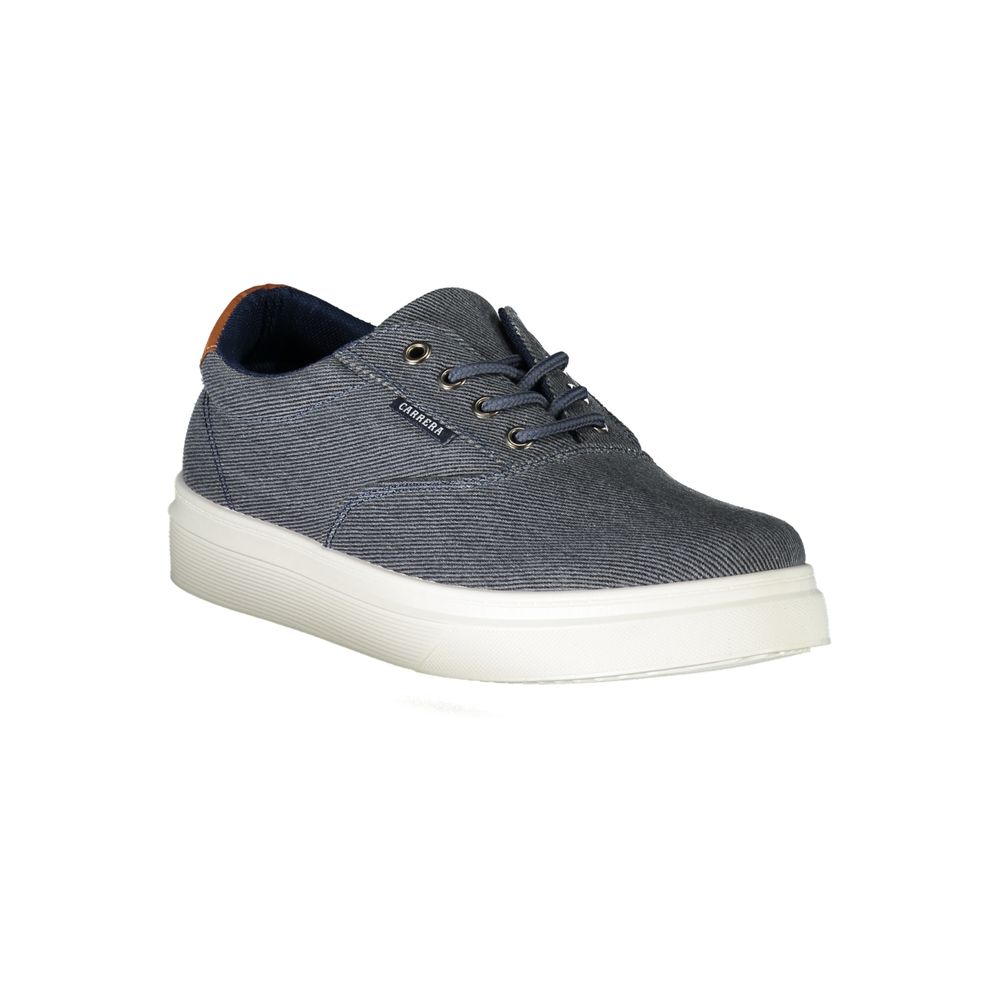 Carrera Blu Polyurethane Men Sneaker