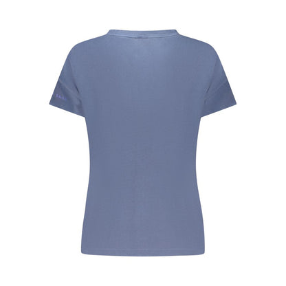 North Sails Blue Cotton Women T-Shirt