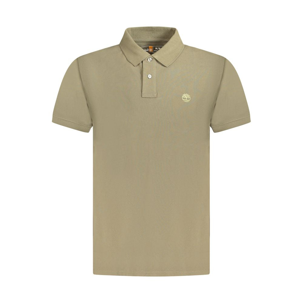 Timberland Marrone Cotton Men Polo