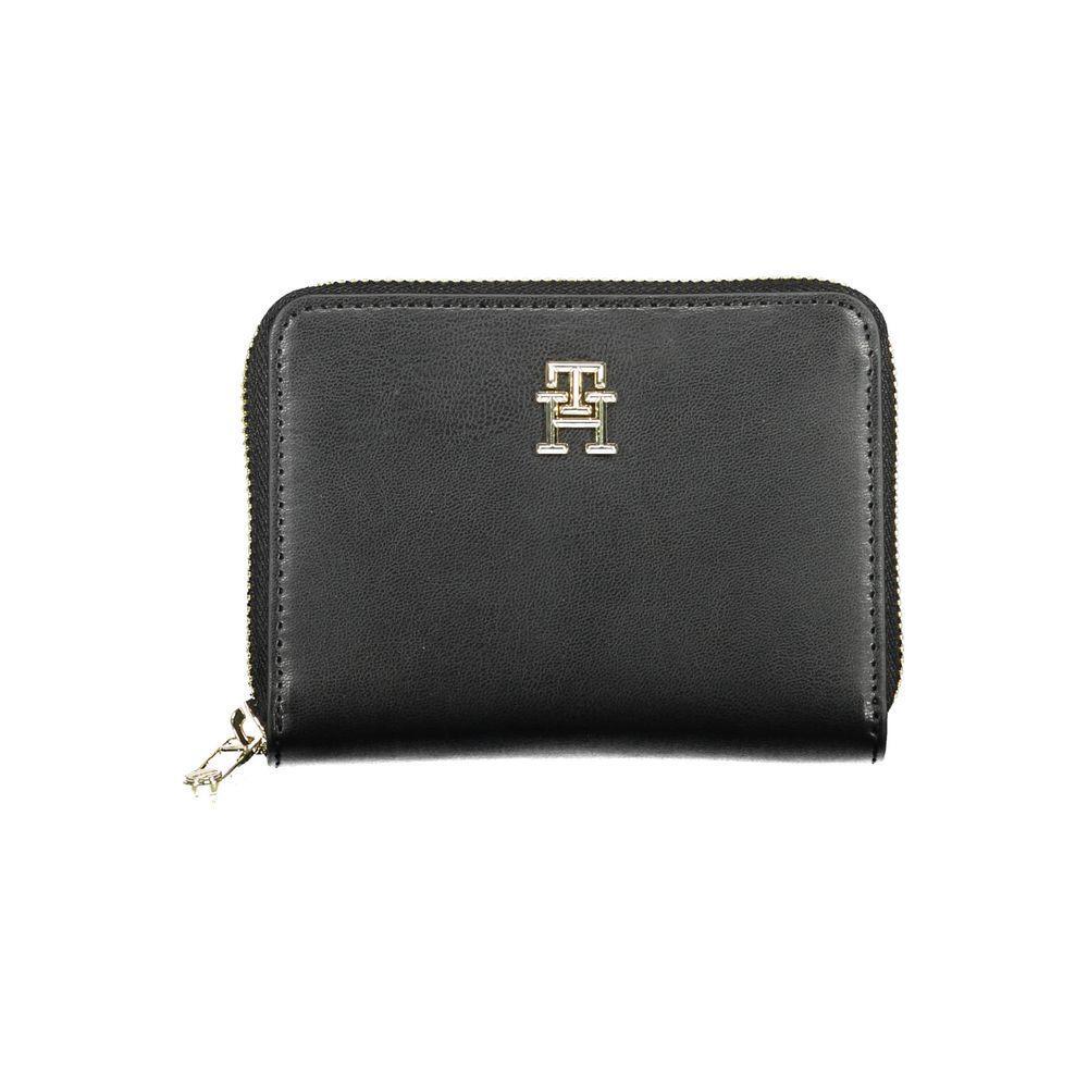Tommy Hilfiger Black Polyethylene Wallet