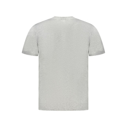 North Sails Brown Cotton Men T-Shirt