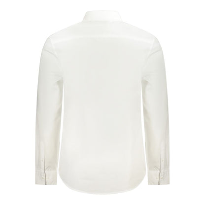 Calvin Klein White Organic Cotton Men's Shirt