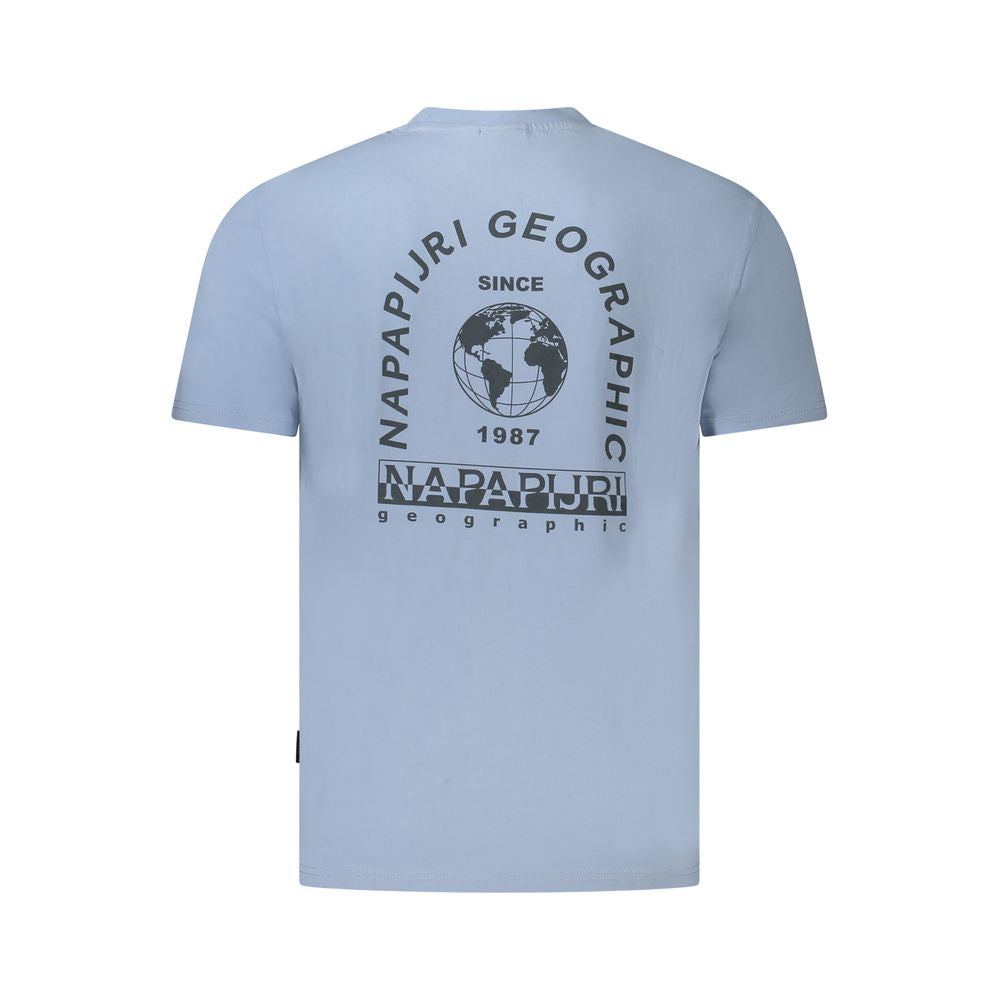 Napapijri Blue Cotton T-Shirt