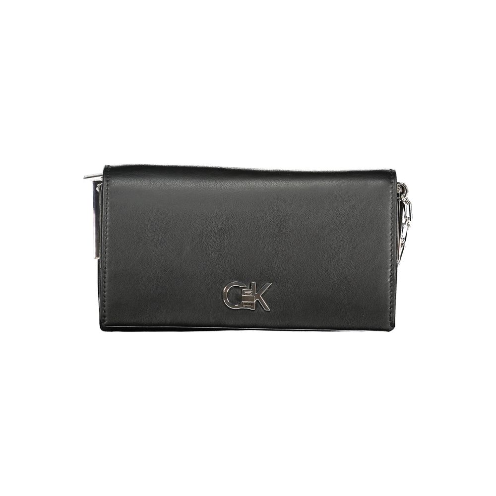 Calvin Klein Black Polyester Handbag