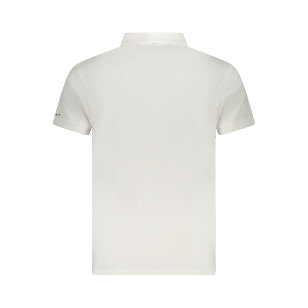 Trussardi White Cotton Men's Polo
