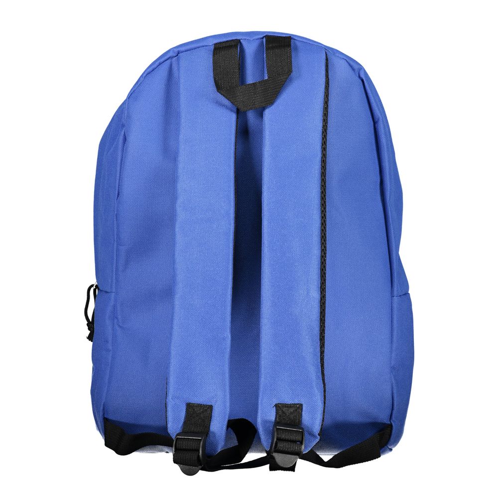 Norway 1963 Blue Polyester Men Backpack with adjustable straps and stylish design
