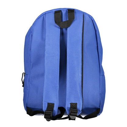 Norway 1963 Blue Polyester Men Backpack with adjustable straps and stylish design