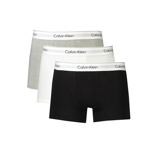 Calvin Klein Brown Cotton Men Boxer