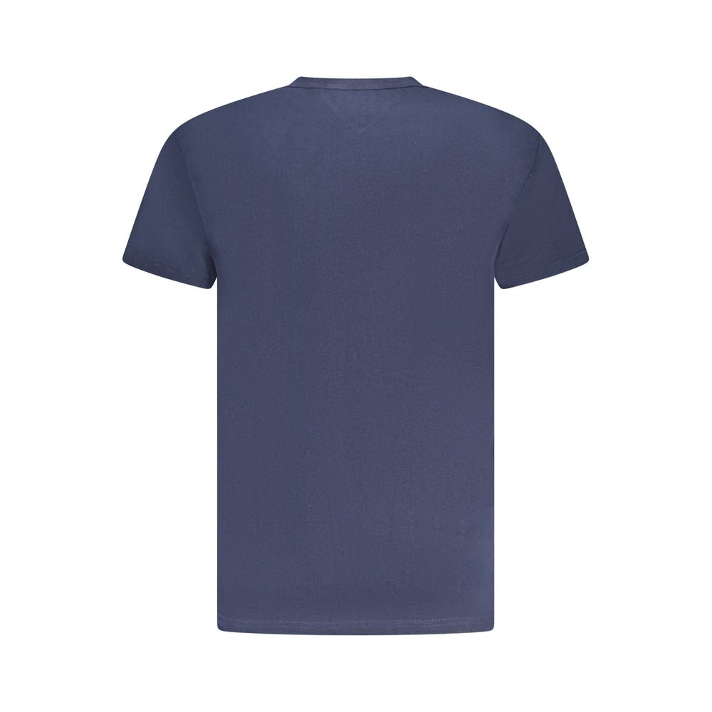 Tommy Hilfiger Blue Cotton Men T-Shirt