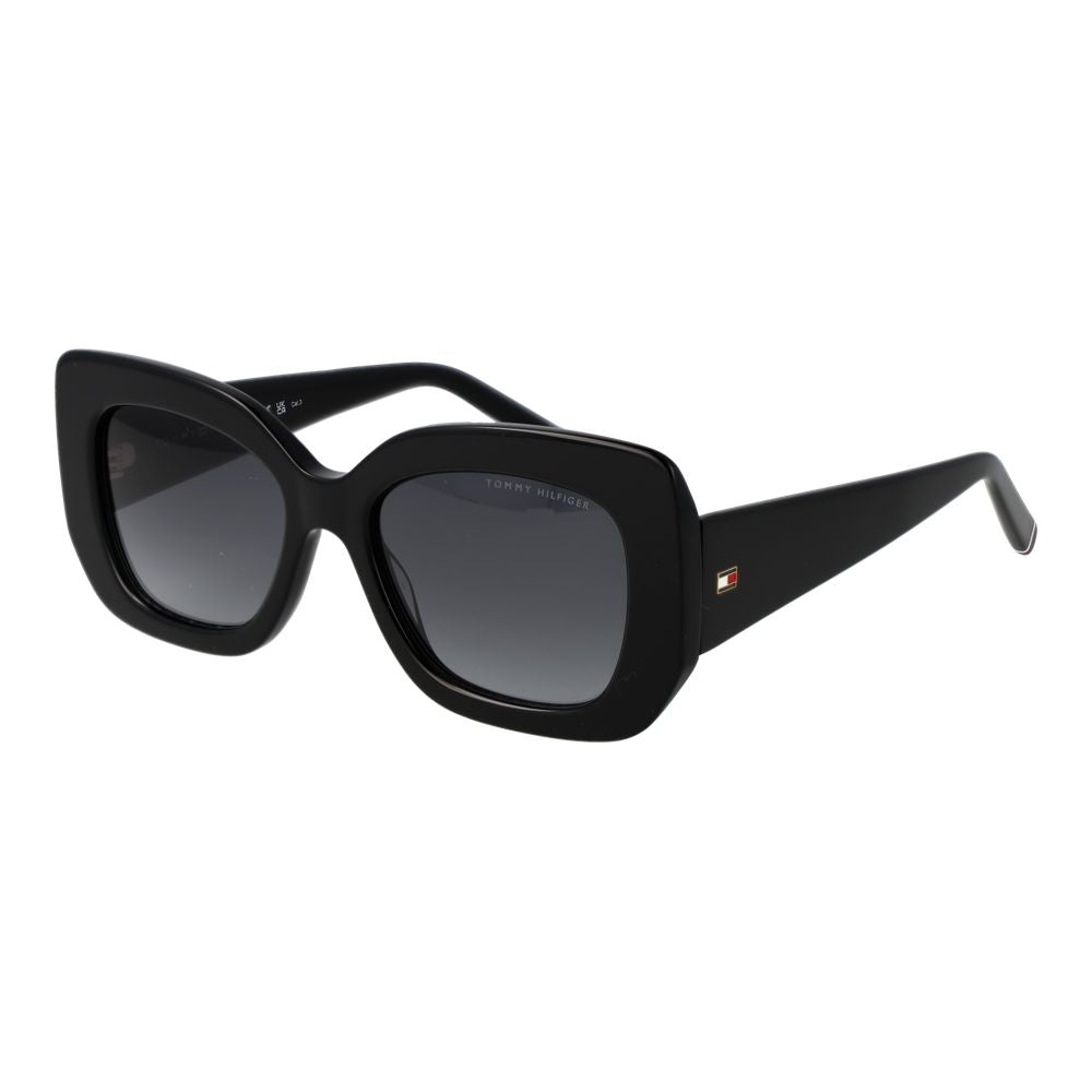 Tommy Hilfiger Black Women Sunglass