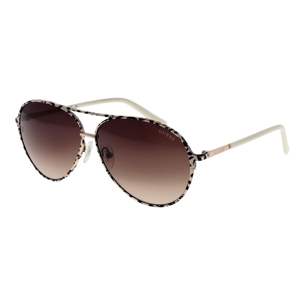 Guess Beige Metal Sunglasses 1728,67345776800,Accessories,Beige,Glasses and Sunglasses - Accessories,Guess,New with tags,Sunglasses - Glasses and Sunglasses - Accessories,Women