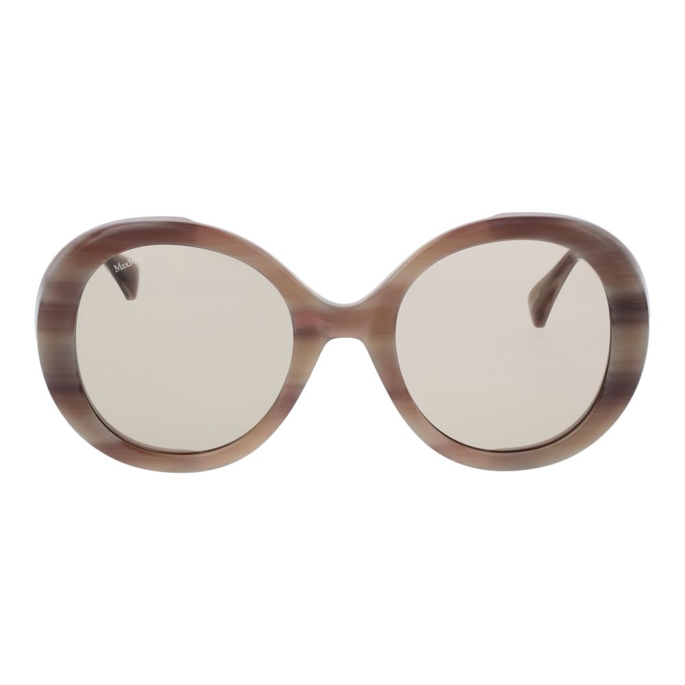 Max Mara Cream Acetate Sunglasses