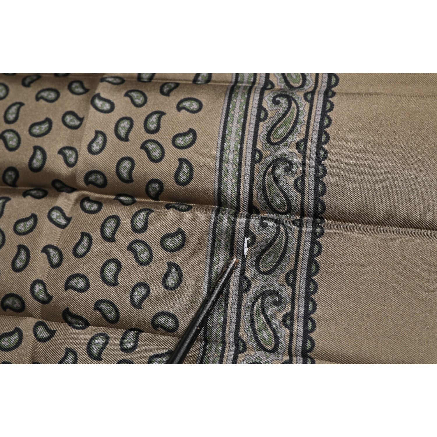 Dolce & Gabbana Brown Printed Neck Warmer Men Foulard Scarf