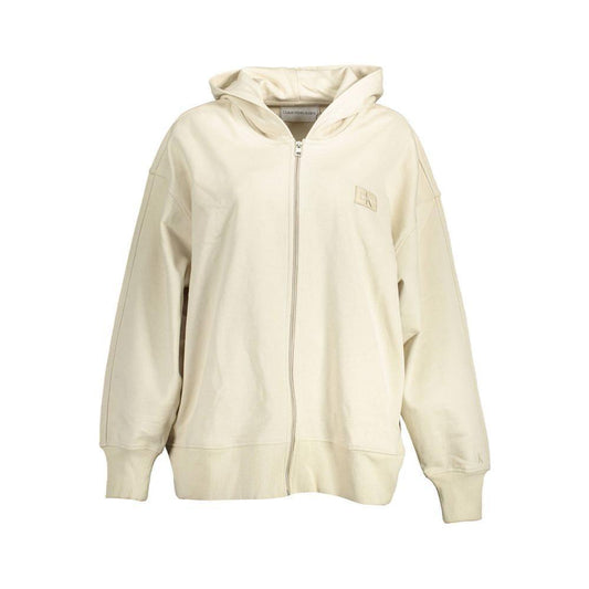 Calvin Klein Beige Cotton Women Sweater