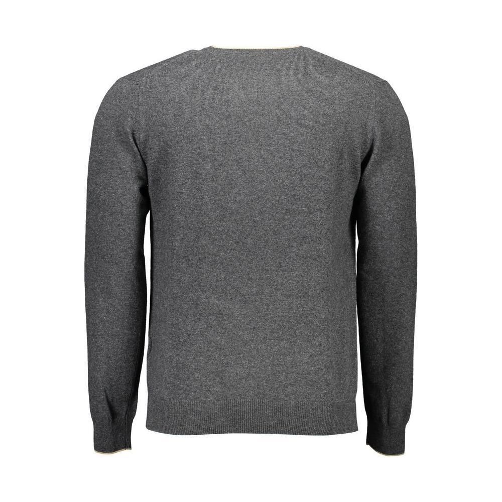 Harmont & Blaine Gray Wool Sweater