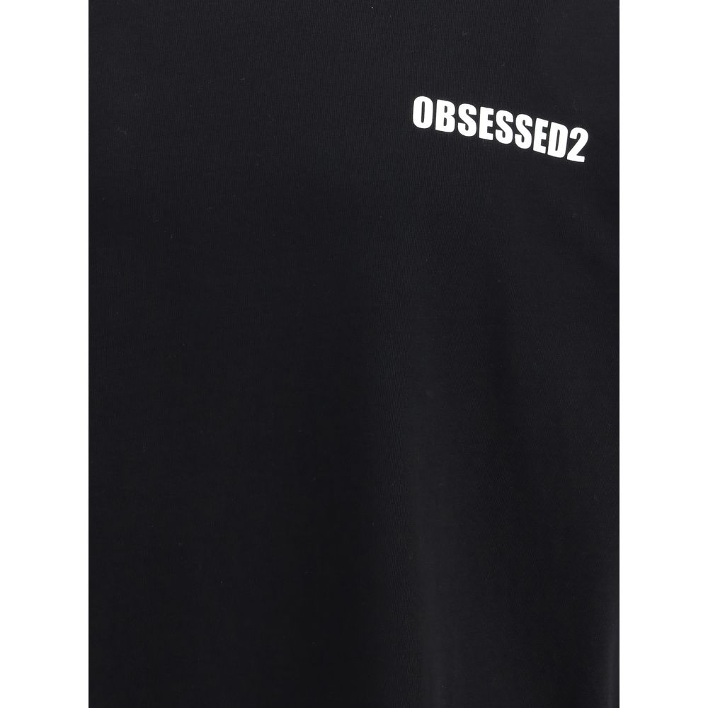 Dsquared² Black Cotton T-Shirt