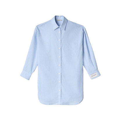 Hinnominate Blue Cotton Shirt