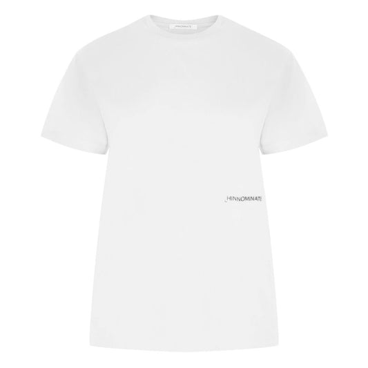 Hinnominate White Cotton Women T-Shirt
