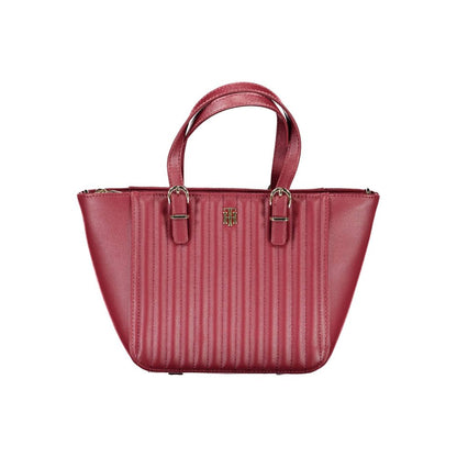 Tommy Hilfiger Red Polyethylene Handbag