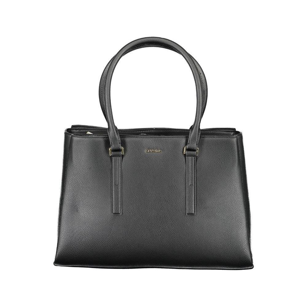 Calvin Klein Black Polyester Handbag