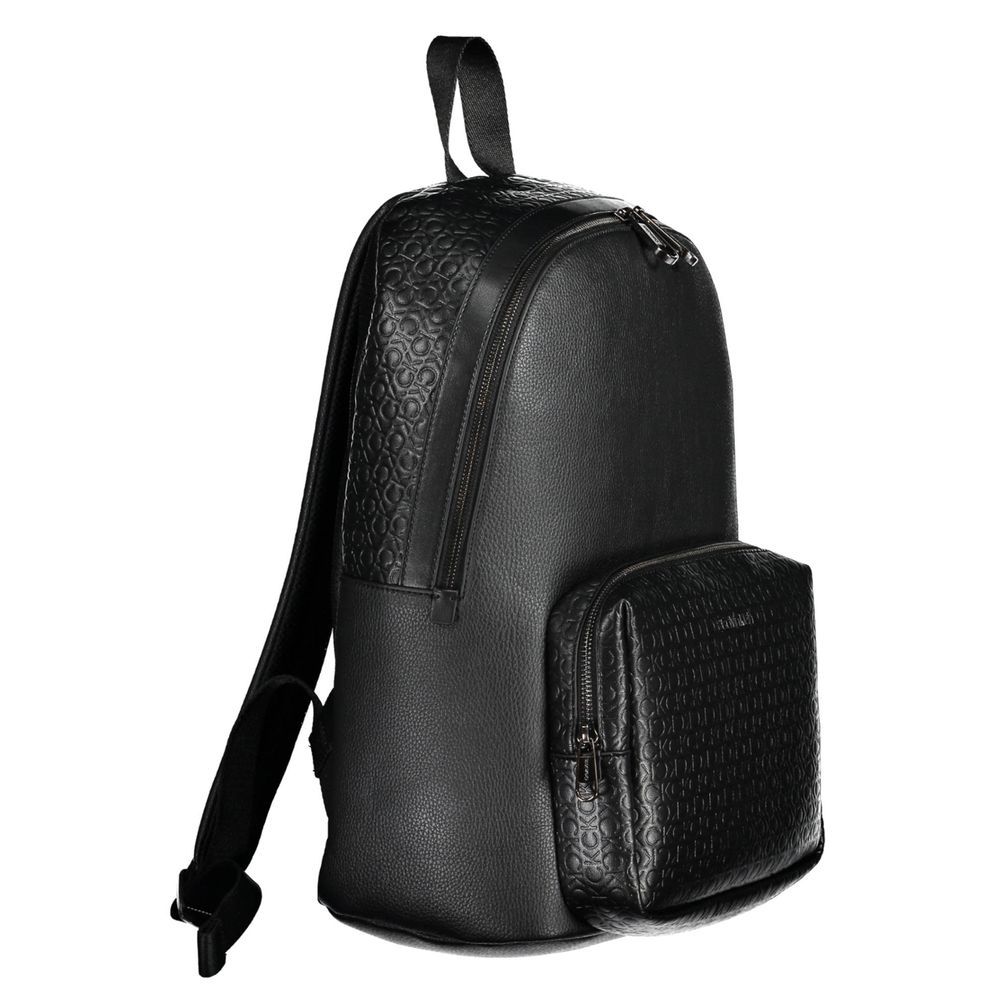 Calvin Klein Black Polyester Backpack