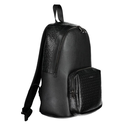 Calvin Klein Black Polyester Backpack