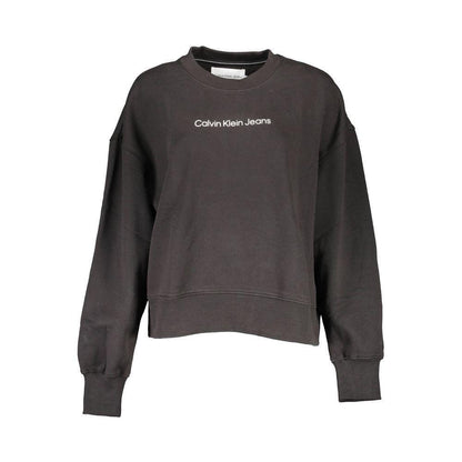 Calvin Klein Black Cotton Women Sweater
