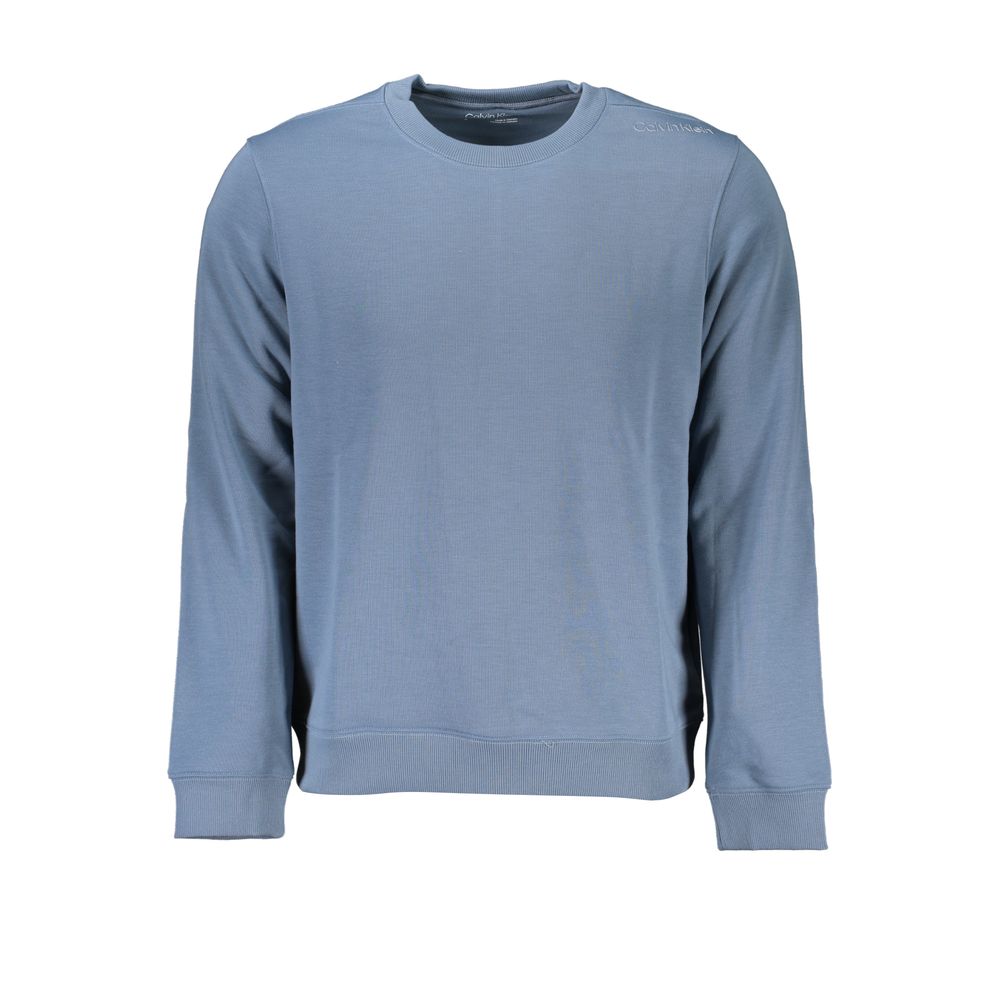 Calvin Klein Blue Polyester Sweatshirt Calvin Klein