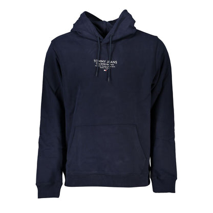 Tommy Hilfiger Blue Cotton Sweatshirt Tommy Hilfiger