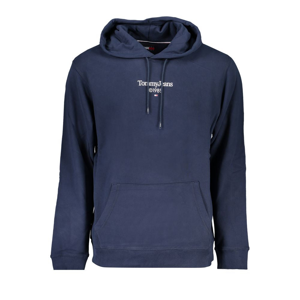 Tommy Hilfiger Blue Cotton Sweatshirt Tommy Hilfiger