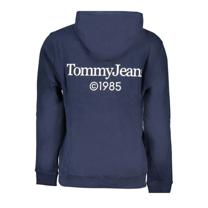 Tommy Hilfiger Blue Cotton Sweatshirt Tommy Hilfiger
