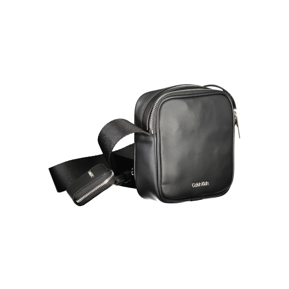 Calvin Klein Black Polyurethane Men Shoulder Bag 1728,67403481248,Bags,Black,Calvin Klein,Men,New with tags,Shoulder Bags - Bags