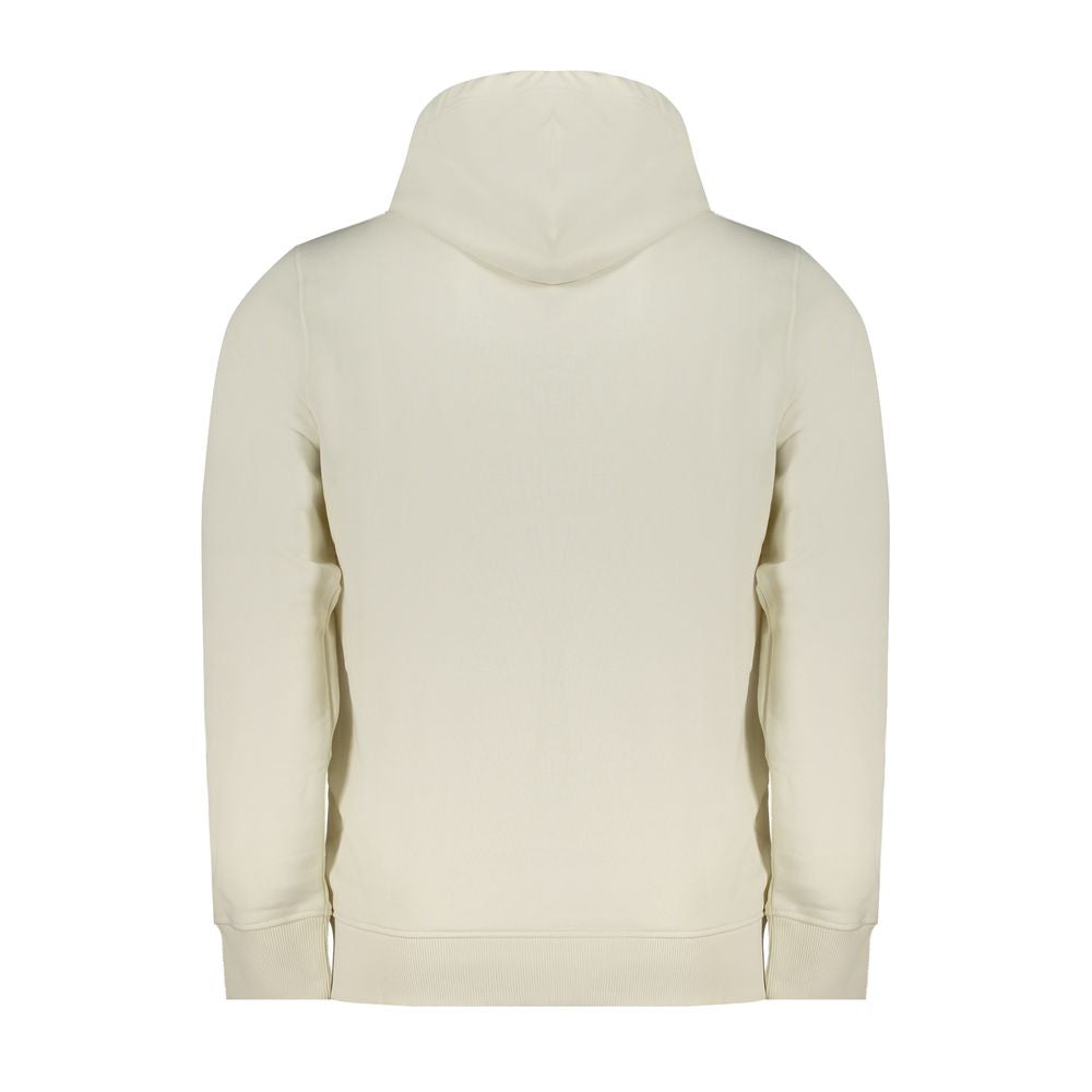 Calvin Klein White Cotton Sweatshirt Calvin Klein