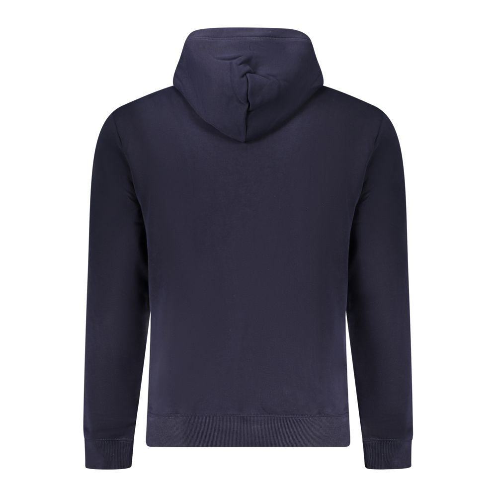Napapijri Blue Cotton Men Sweater