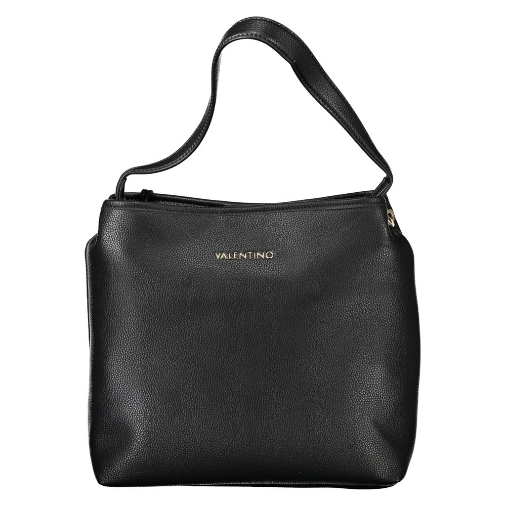 Mario Valentino Black Polyurethane Women Handbag