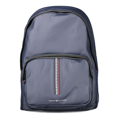 Tommy Hilfiger Blue Polyurethane Men's Backpack