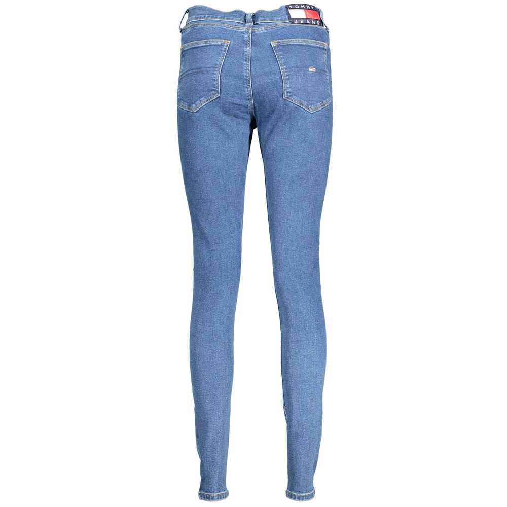 Tommy Hilfiger Blu Cotton Women's Skinny Jean Tommy Hilfiger
