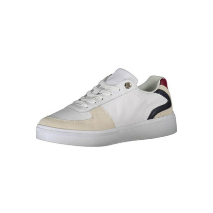 Tommy Hilfiger White Polyester Sneaker