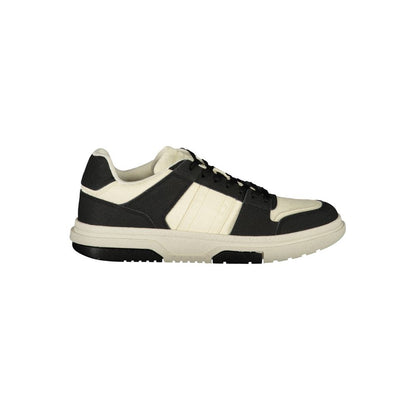 Tommy Hilfiger Black Polyester Athletic Sneakers
