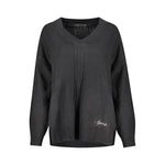 Guess Jeans Black Cotton Sweater